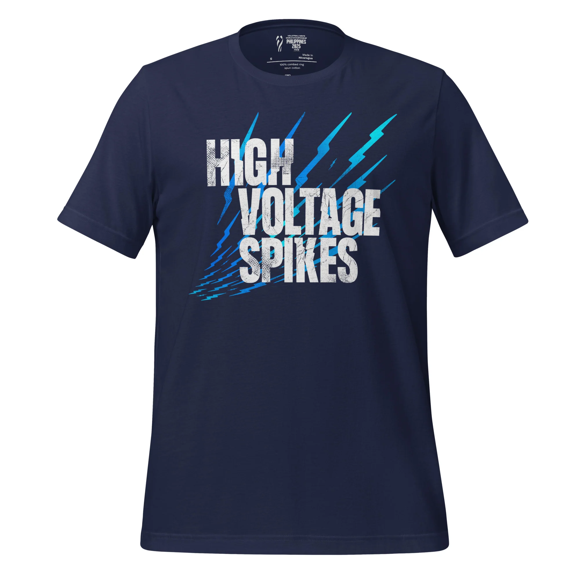 Philippines 2025 VMWC High Voltage Spikes Unisex T-Shirt - Image 3