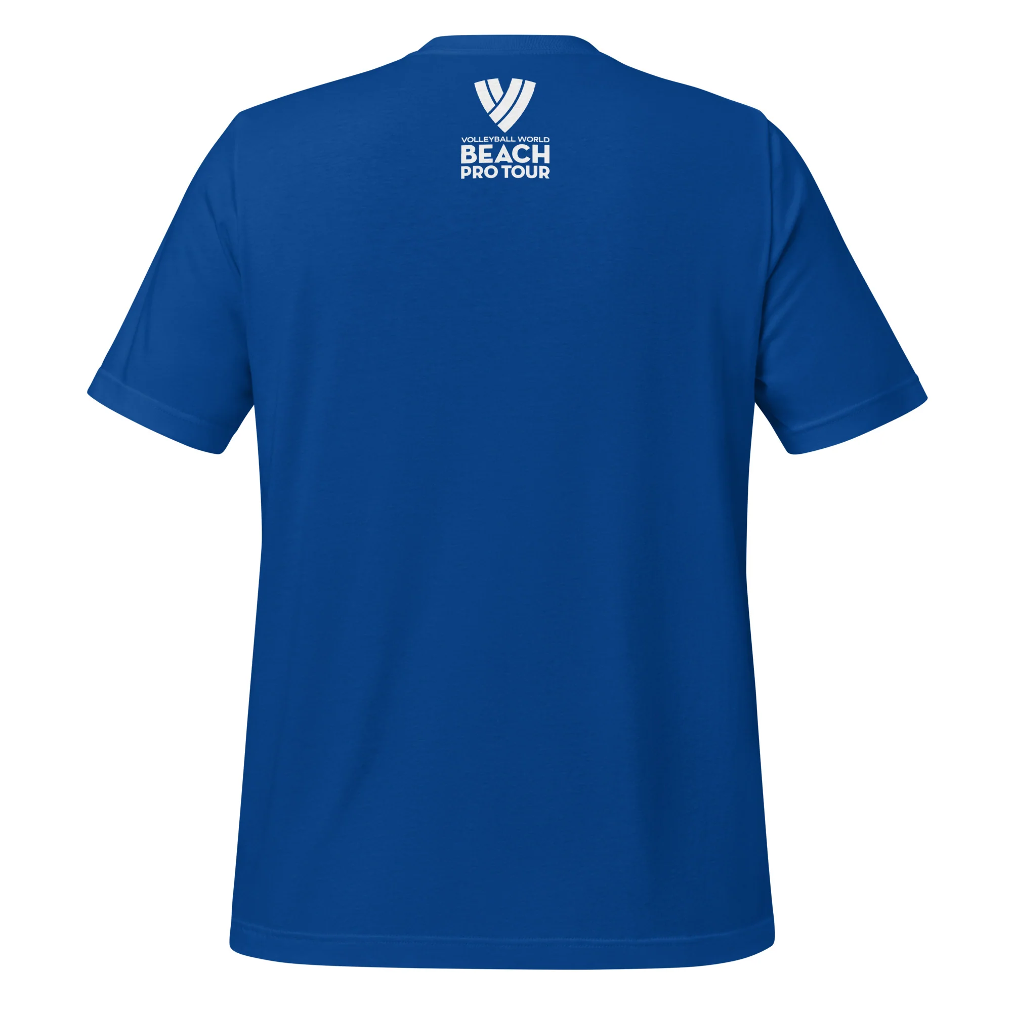 Beach Pro Tour Gold/White Stacked Logo Unisex T-Shirt - Image 12