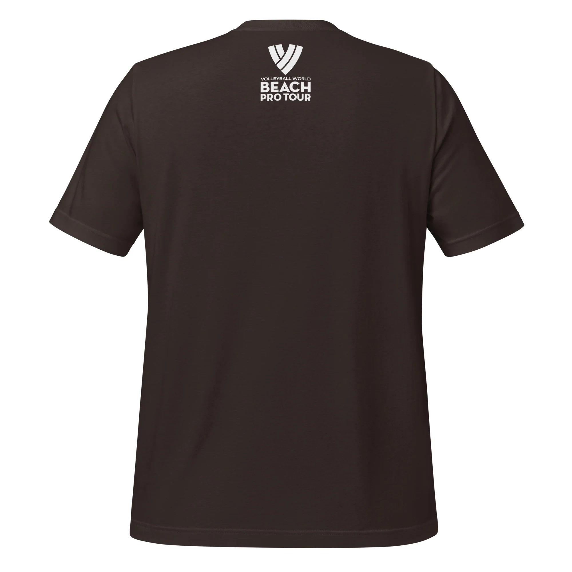 Beach Pro Tour Gold/White Stacked Logo Unisex T-Shirt - Image 8