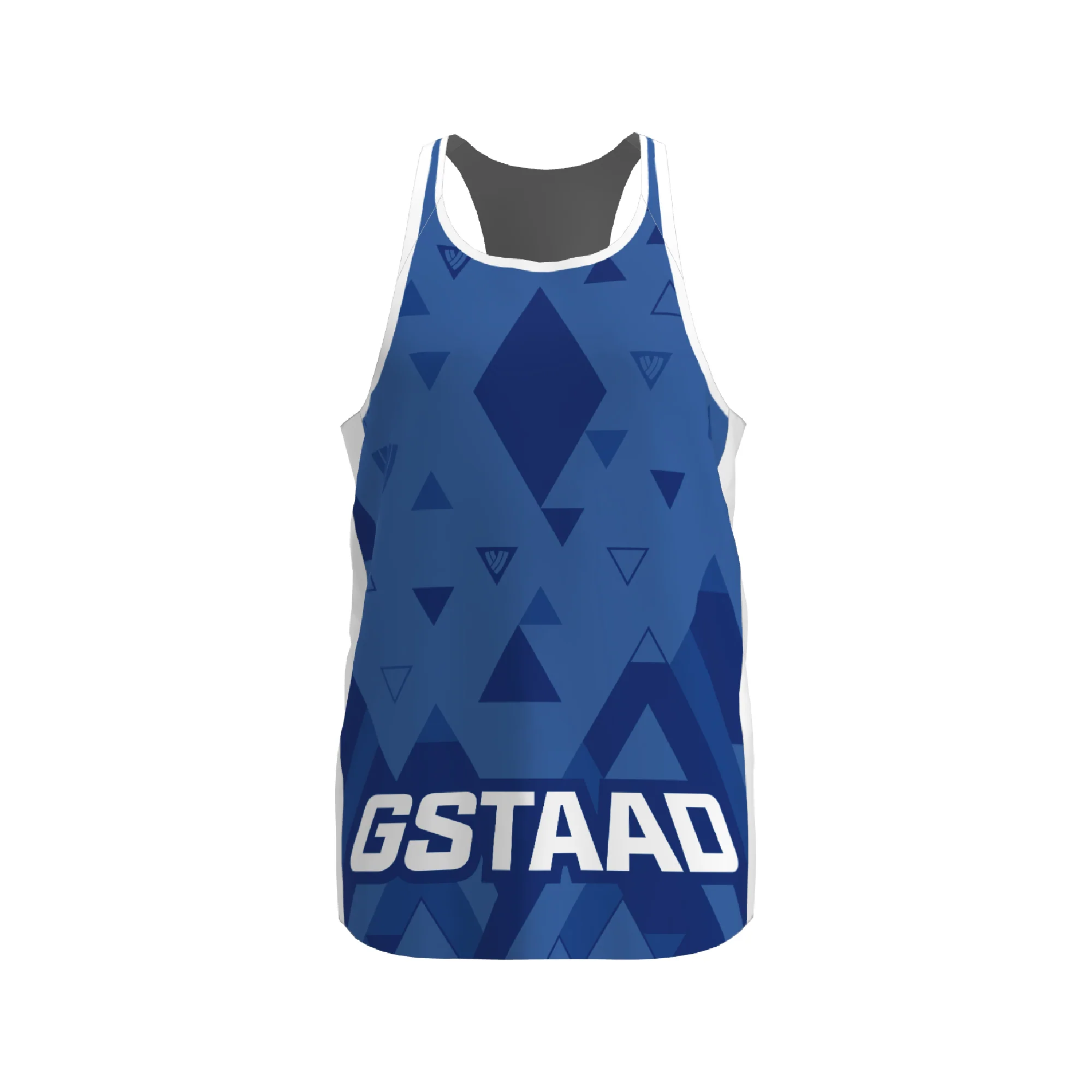 BPT Official Gstaad, Switzerland Men's Singlet (Blue)