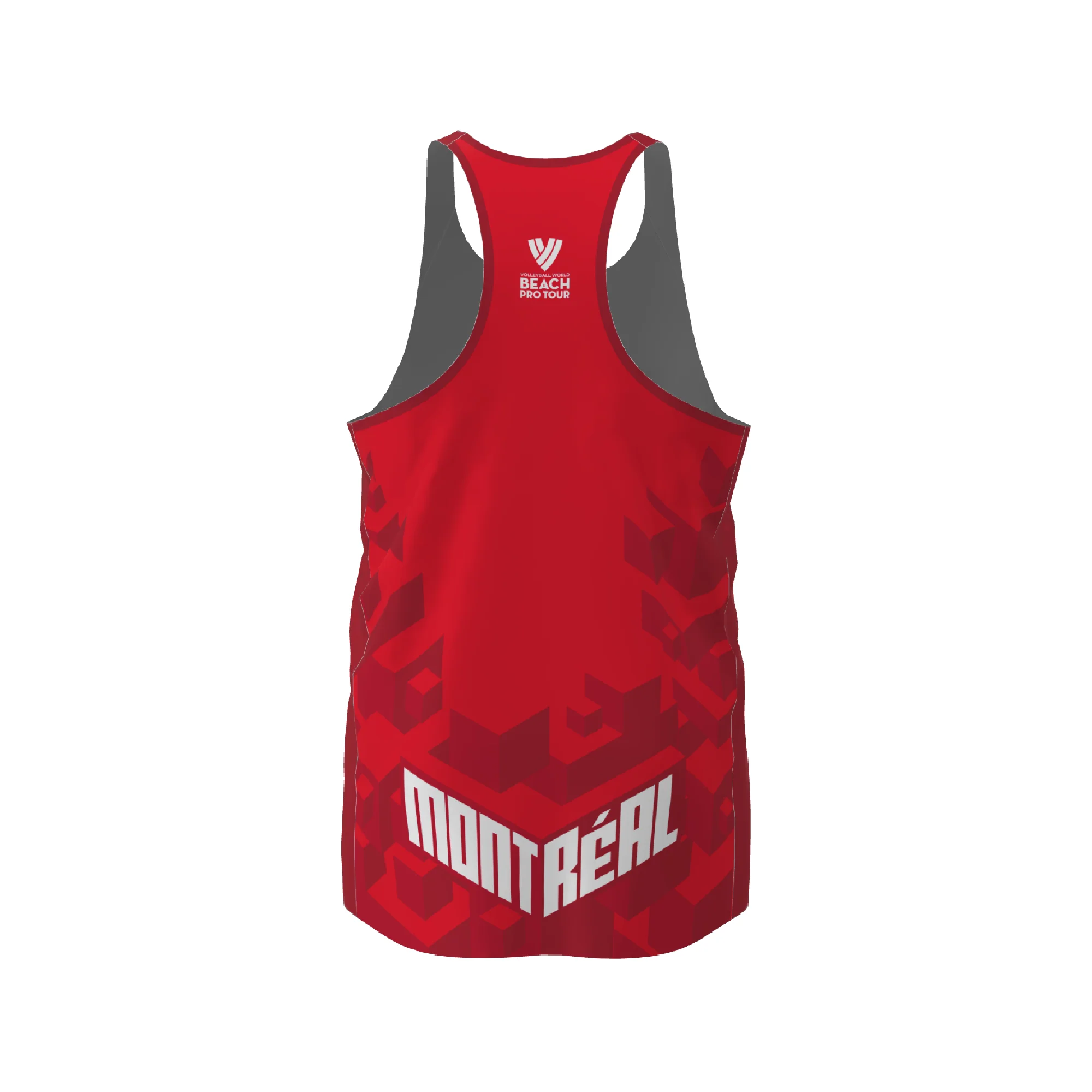 BPT Official Montreal, Canada Men's Singlet (Red)