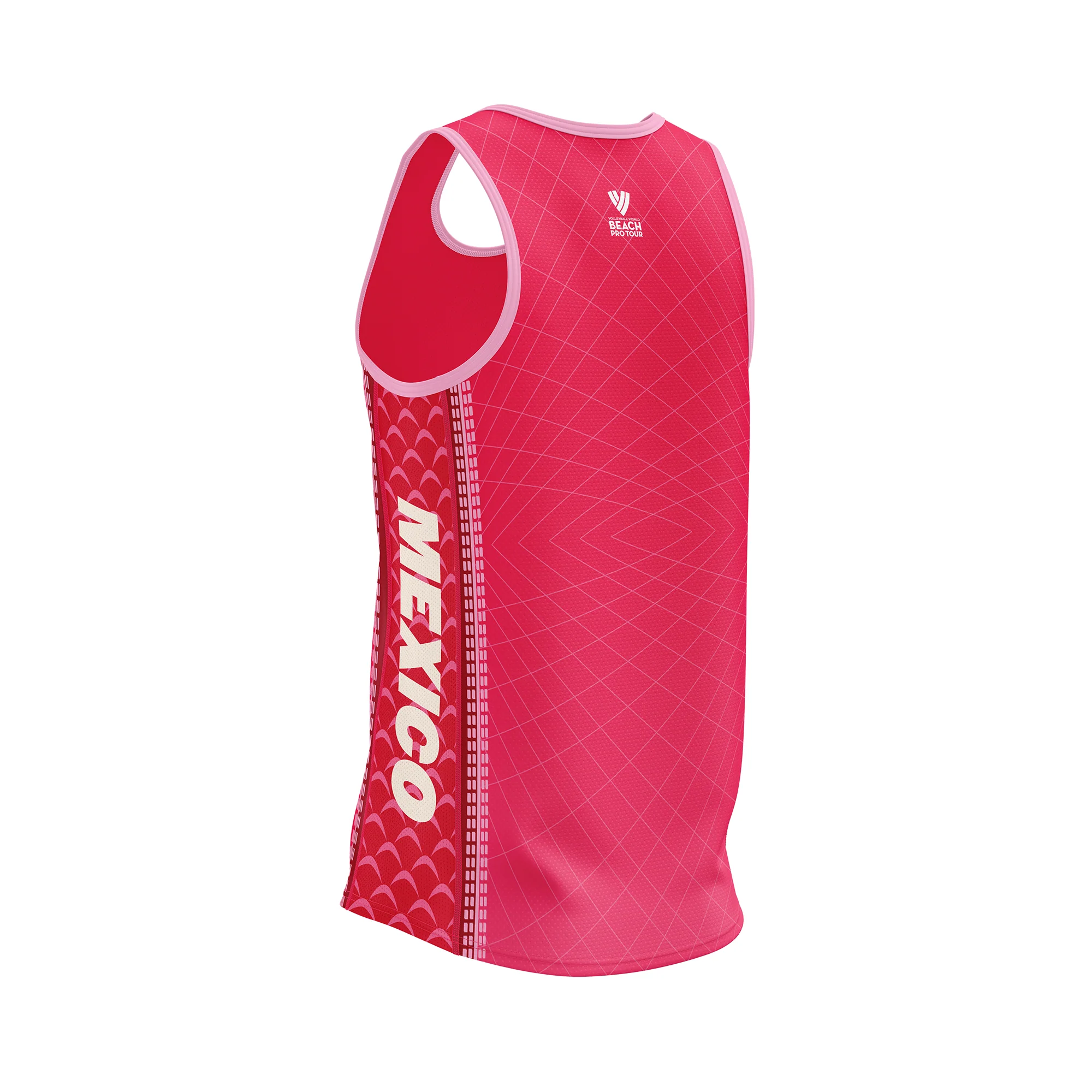 BPT Official Quintana Roo Men's Singlet (Red) - Image 3
