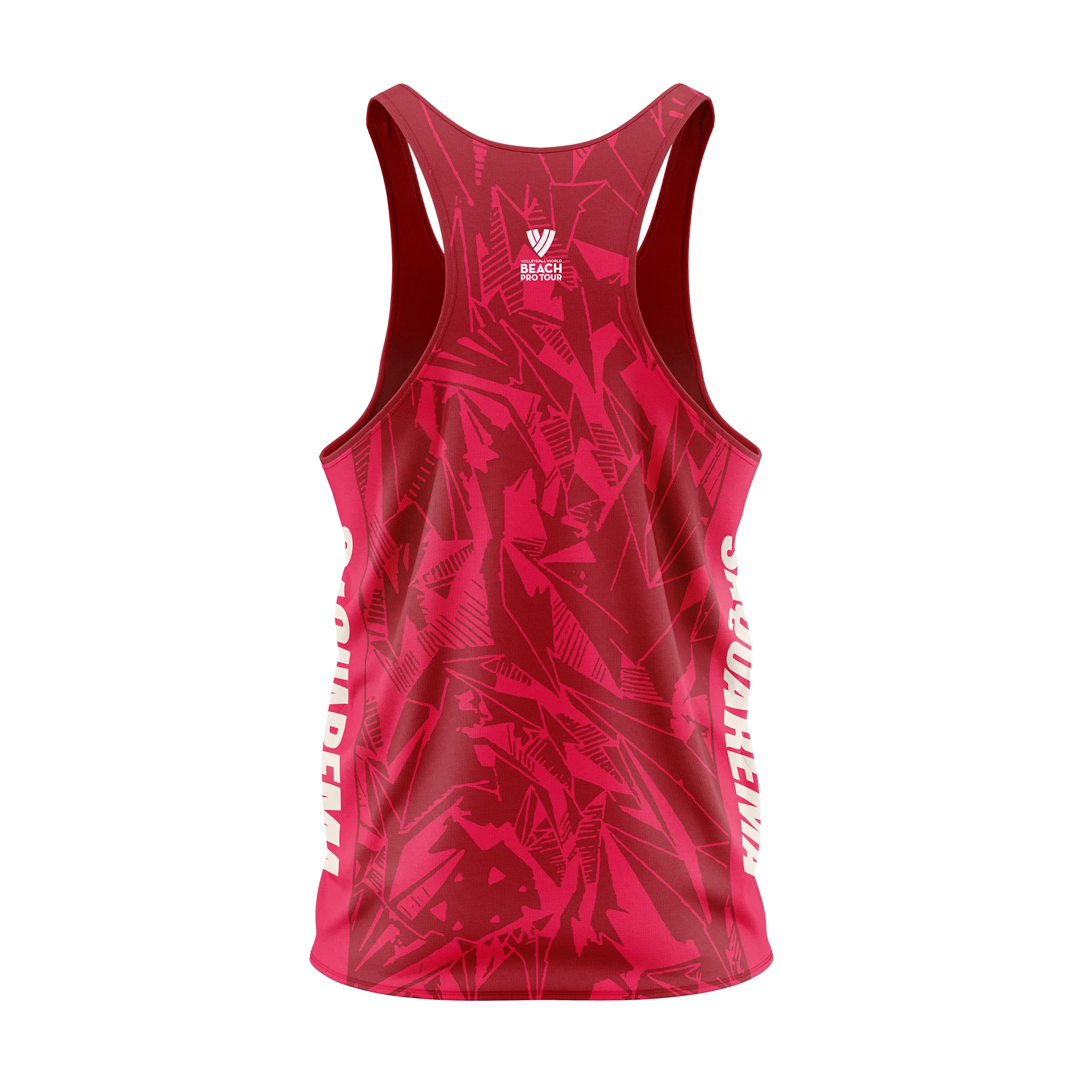 BPT Official Saquarema Men's Singlet (Red) - Image 3
