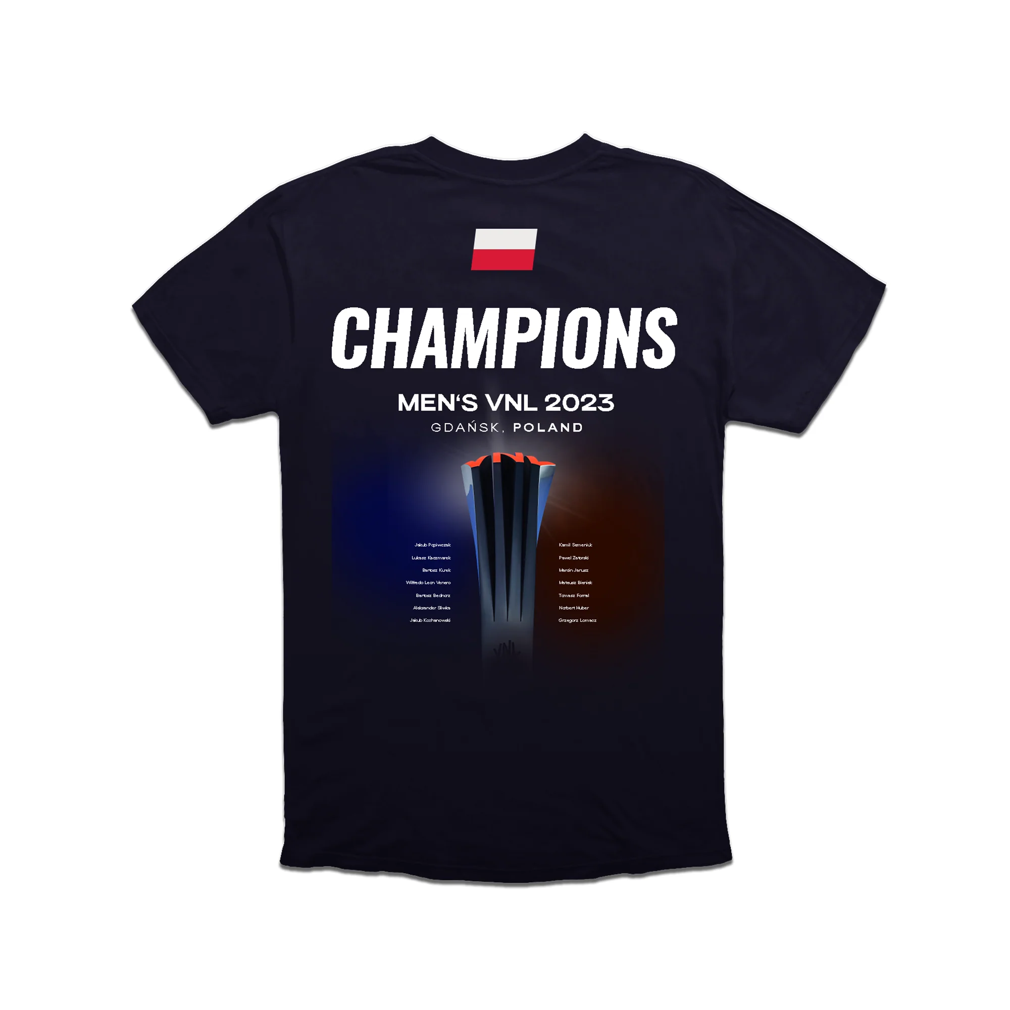 VNL 2023 Champions Jersey - Team Poland Men - Image 3